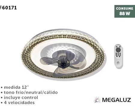 Ventilador de Techo F60171
